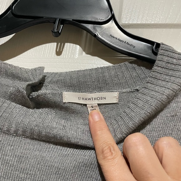 41 Hawthorn x Stitchfix Color Block Button Back Sweater - Picture 4 of 5